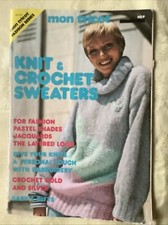 Mon Tricot knitting & crochet pattern book. 19 designs