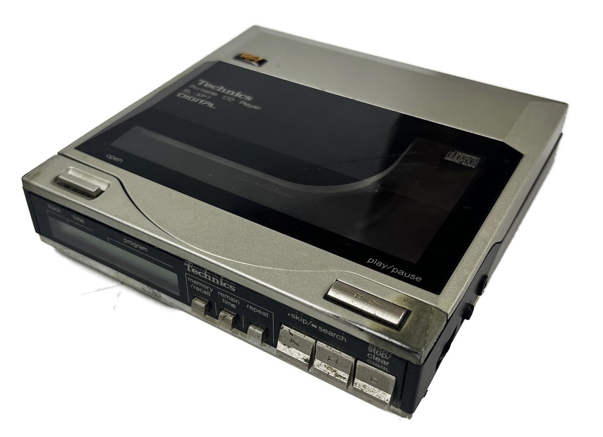 Technics SL-XP7 Digital Portable CD Player & Case SH-CDB7 | eBay