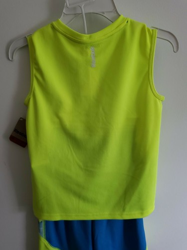 Boys 5 Reebok 2 Piece Summer Outfit Tank Top & Pull on Shorts Multi Color NEW - Picture 4 of 11