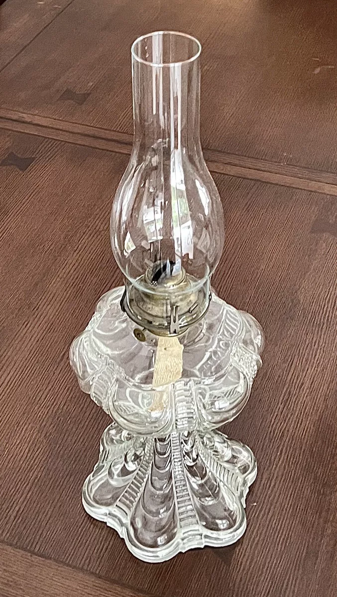 Stunning Rare Antique Coolidge Drape 2 Burner Queen Anne 22 Oil Lamp ca 1880s