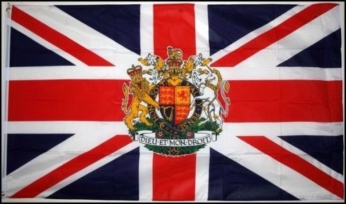 Union Jack Royal Flagge 150x90cm - Krönung König Charles III, Wetterfest, Mit Ösen