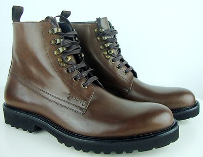 JOOP! Kosmas men's boots ankle boots shoes real leather brown size 44.5 New