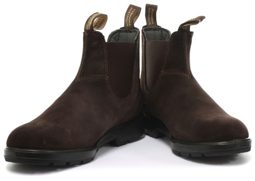 Blundstone Tutte stivali le marrone scamosciata unisex misure pelle Nuovi 1458 Chelsea in 1O4U1Sq