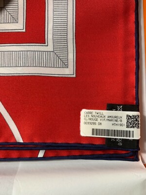 エルメス　HERMES　LES AMOUREUX DE PARIS　スカーフ HERMES Carre 90 Scarf LES AMOUREUX DE PARIS Orange Auth | eBay