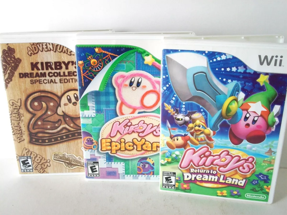 Kirby Games for Wii 