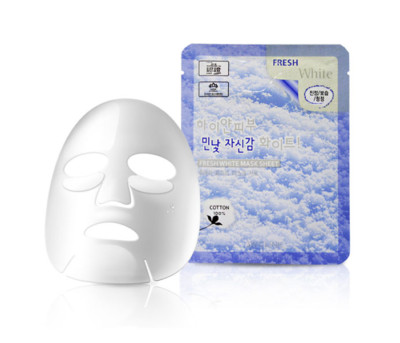 3W Clinic Fresh Maske Blatt koreanische Gesicht Hautpflege K-Beauty UK