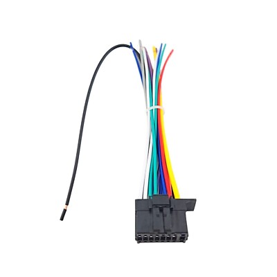 New Wire Harness for JVC KW-M785BW KWM785BW Car Radio Replacement Part