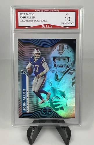 2022 Panini Illusions Josh Allen Buffalo Bills  Card #9 Gem Mint 10!