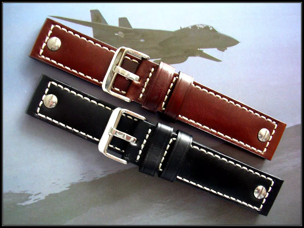 Riveted watch hotsell strap