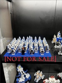 🔥Lego Star Wars Minifigure  Clone Trooper - 501st Legion - 75004 75002🔥