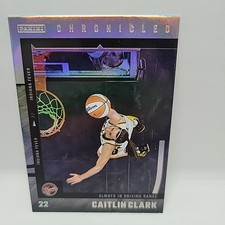 2025 Panini Caitlin Clark Chronicled Holo Foil 32 Always In Driving Range Fever