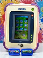 Vtech InnoTAB Kids Tablet Interactive Learning Computer w 2 Games Tested