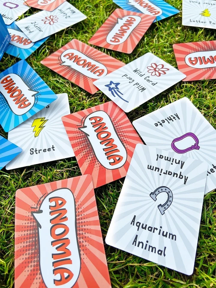 Anomia Card Game Fast-Paced Party Challenge, Brain Teaser, 3-6 Players Ages 10+ - Image 3 of 4