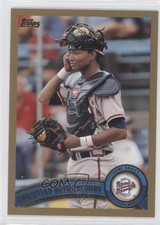 2011 Topps Pro Debut Gold 40/50 Christian Bethancourt #295 1b3
