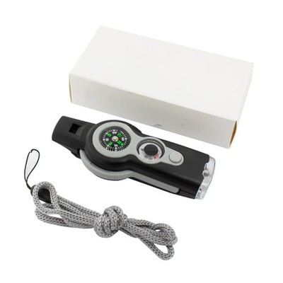 7-in-1 Outdoor Survival Pfeife Notfall Werkzeug Camping Wander