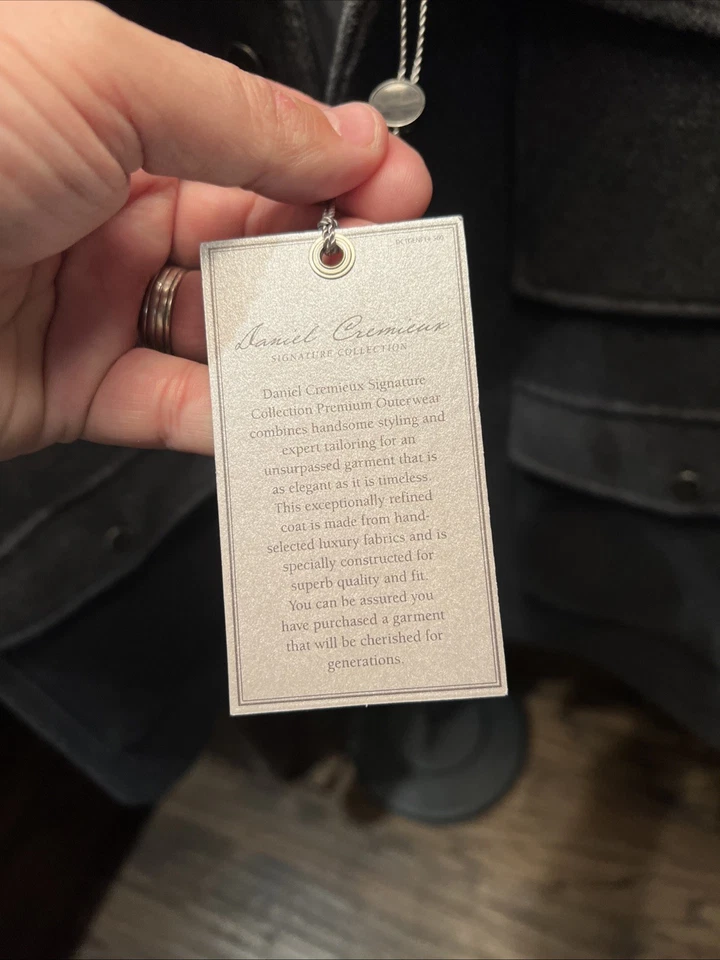 Chaqueta de lana gris Daniel Cremieux Signature Collection talla XL - NUEVA CON ETIQUETAS Foto 4 de 4