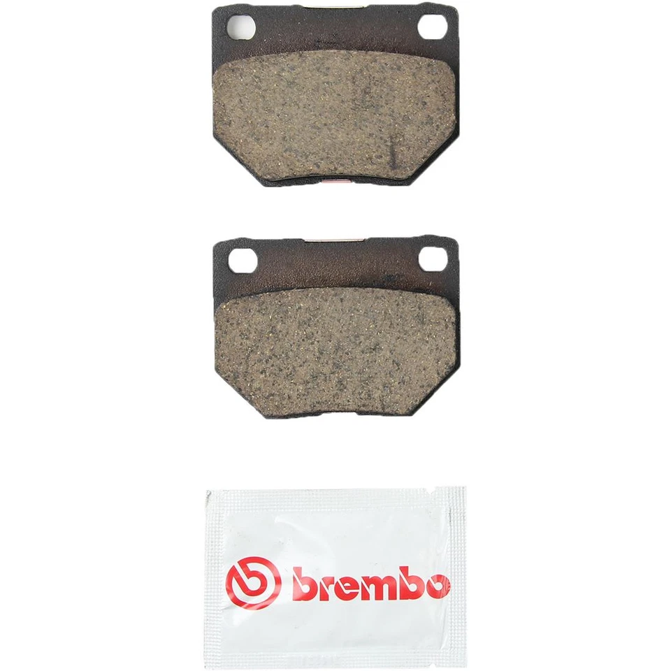 Pastilhas de freio dianteiras + traseiras Brembo de cerâmica - OEM compatível com Subaru Impreza 2006-2007 - Imagem 2 de 4