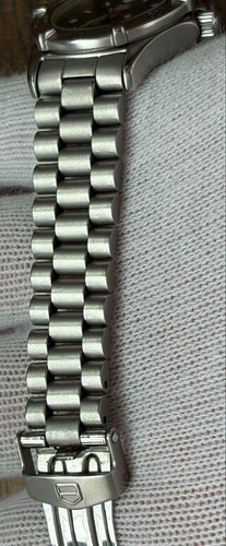 TAG HEUER professional 2000 962.008 Black Quartz Stainless Steel Date JAPAN - Picture 11 of 15