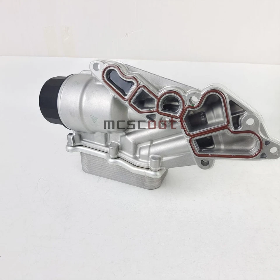 Oil Filter Housing 2721800510 With Oil Cooler Fits Mercedes Benz W203 W463 X164 Foto 3 de 4