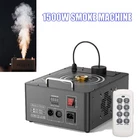 1500W RGB LED  Machine Smoke Machine DMX512 7CH Remote for Stage DJ Party