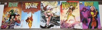 Marvel Rogue (2026) #1-5 COMPLETE SET - ALL 1sts, Mainly C Covers