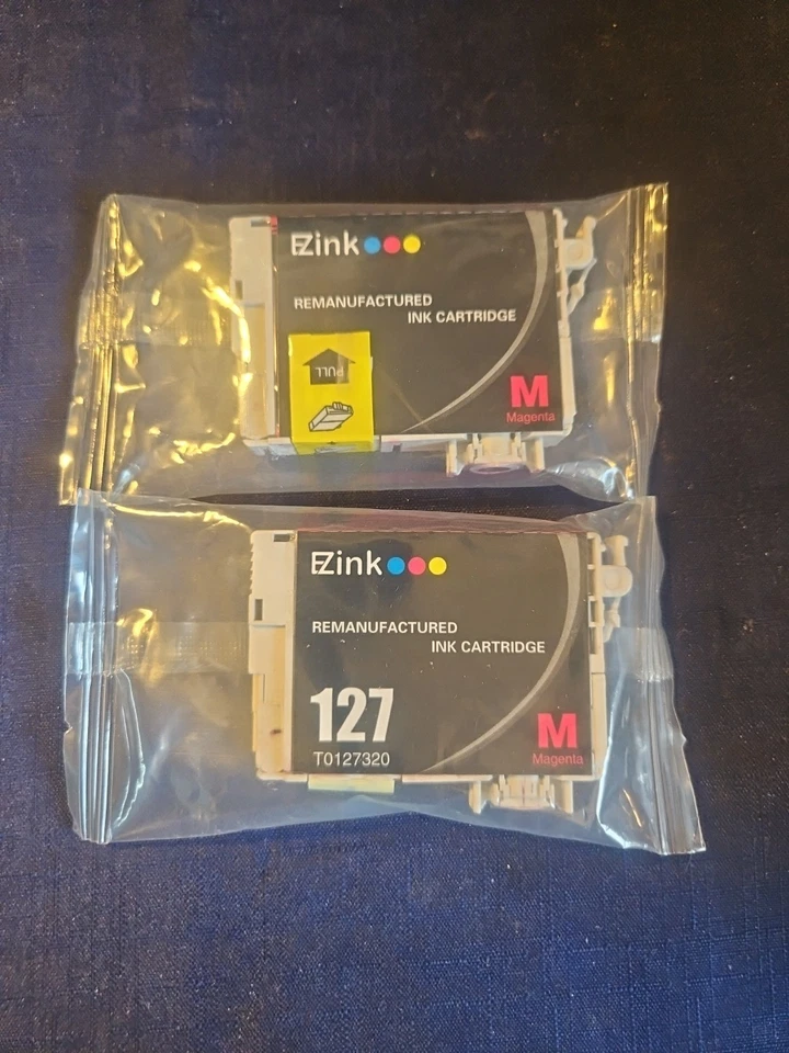 6-125 EZink -1BK, 1Yel, 2Cyn, 2Mag Ink For Epson FREE FAST SHIPPING! - Image 2 of 4