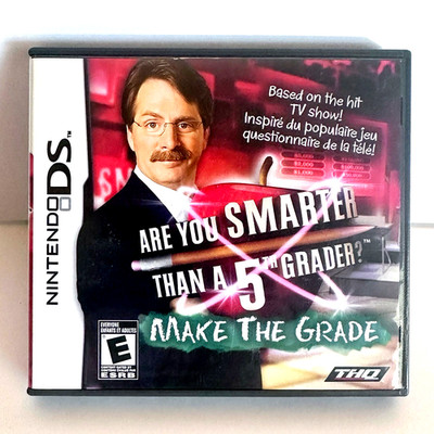 Nintendo DS - Are You Smarter than a 5th Grader: Make the Grade - Complete