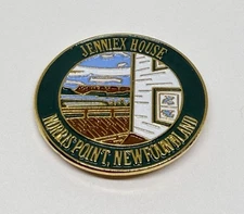 Jenniex House Saltbox House Norris Point Newfoundland Lapel Pin (P125)
