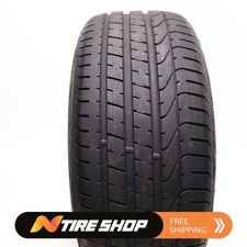 Set Of 2 Used 24535r20 Pirelli P Zero No - 91y - 8.5-932 No Repairs
