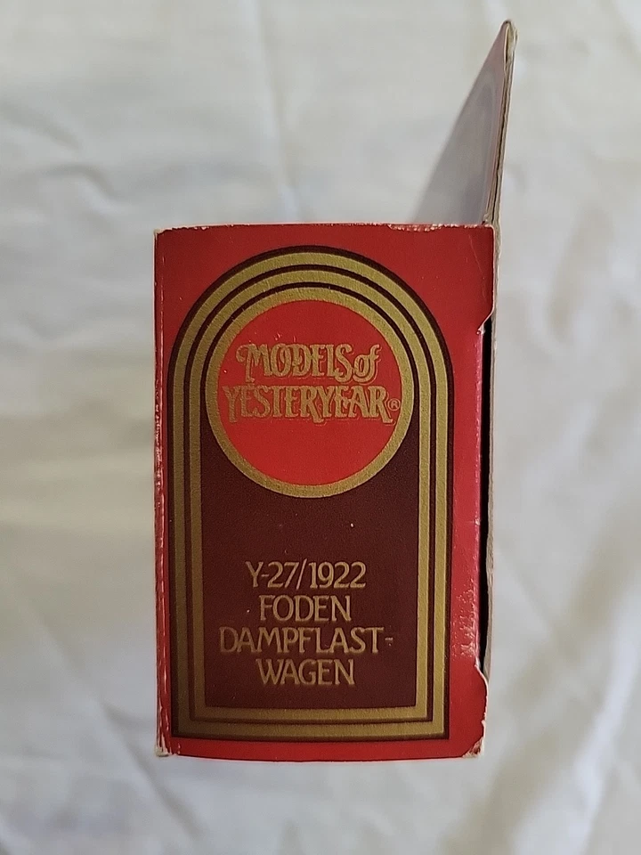 1986 Matchbox Y-27/1922 Foden Steam Lorry Ambulance Models Of Yesteryear 1/72 - Image 4 of 4