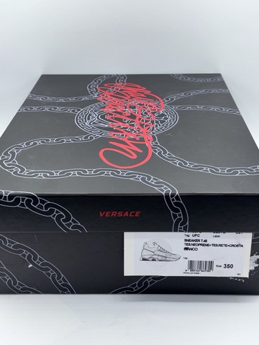Versace Cross Chainer Women’s Size 35 / US Size 5 - White - Picture 14 of 14
