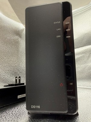 Synology DiskStation DS116 NAS w/3TB Drive - Updated & Restored - A++