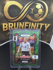 2026 Panini Prizm Monopoly Fifa World Cup - Wayne Rooney #27 Green Wave Prizm