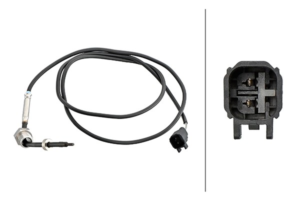 Hella 6PT 358 181-751 Sensor Abgastemperatur FüR Ford-image