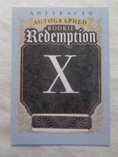 Autographed Rookie Redemption No.X  TBD 2025-26 Upper Deck Artifacts Hockey