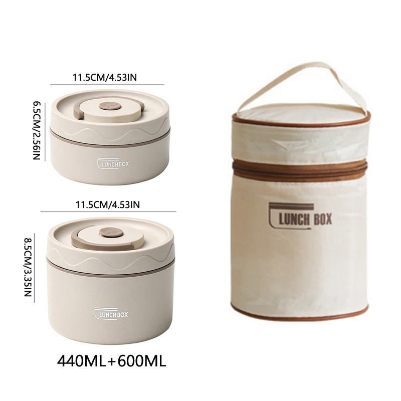 Double Layer Insulated With Bag