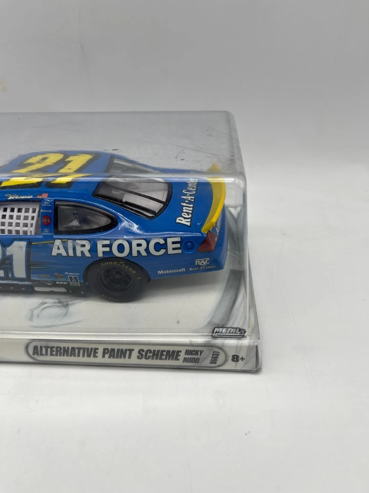 Rickey Rudd Air Force Nascar 2004 1/24 esquema de pintura alternativa Hot Wheels Mattel Foto 3 de 4