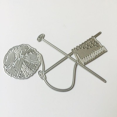 Knitting Mother Day s Gifts Cutting Dies Stencil Photo Album Decor Card Making