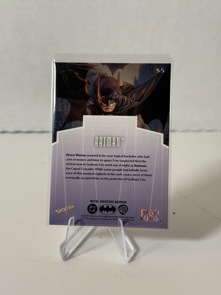 2025 Skybox Metal Universe Batman - Batman Skybox Premium Insert - Image 2 of 2