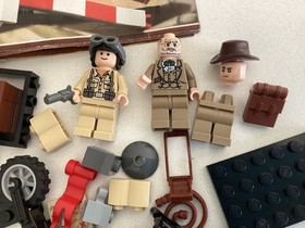 LEGO INDIANA JONES | MOTORCYCLE CHASE | 7620 | 2008 | 95% Complete | Excellent