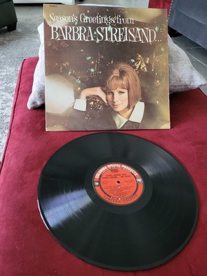 Seasons Greetings From Barbara Streisand Vinyl lp, UNTESTED, Limited Edition 