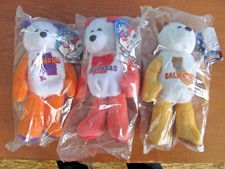 NWT LIMITED TREASURES 50 STATES OF AMER. COIN BEARS-ALABAMA ARKANSAS CALIFORNIA