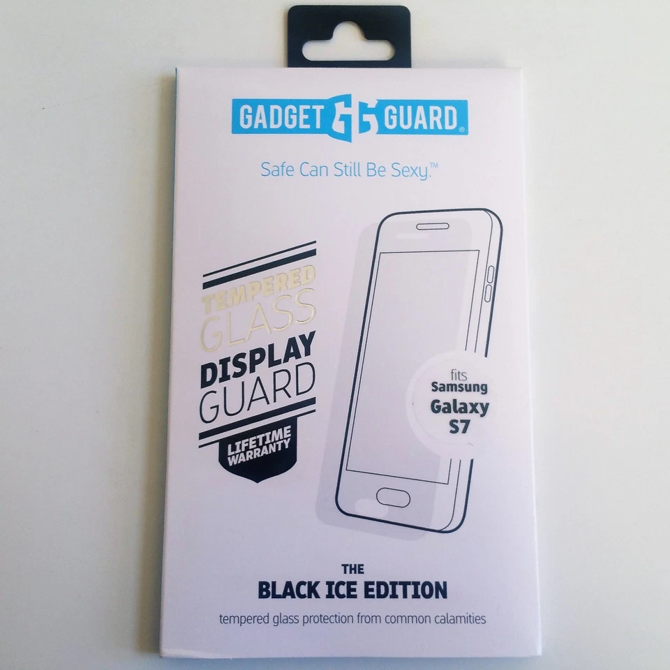 Gadget Guard Black Ice Edition Tempered Glass Screen Protector Samsung Galaxy S7 - Image 2 of 4