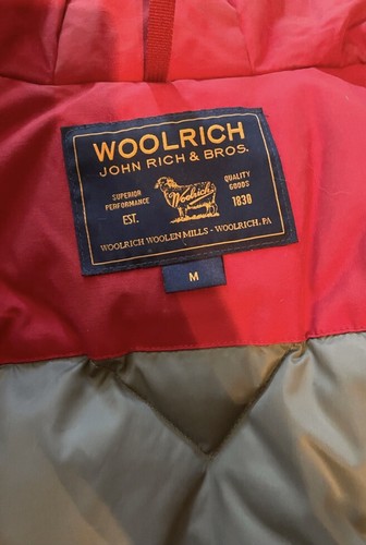 woolrich parka rot inkl rechnung wie neu - Bild 6 von 9