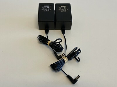 L4:  Lot of 2 AMIGO AM-121000 Plug-In Class 2 Power Supply AC Adapter