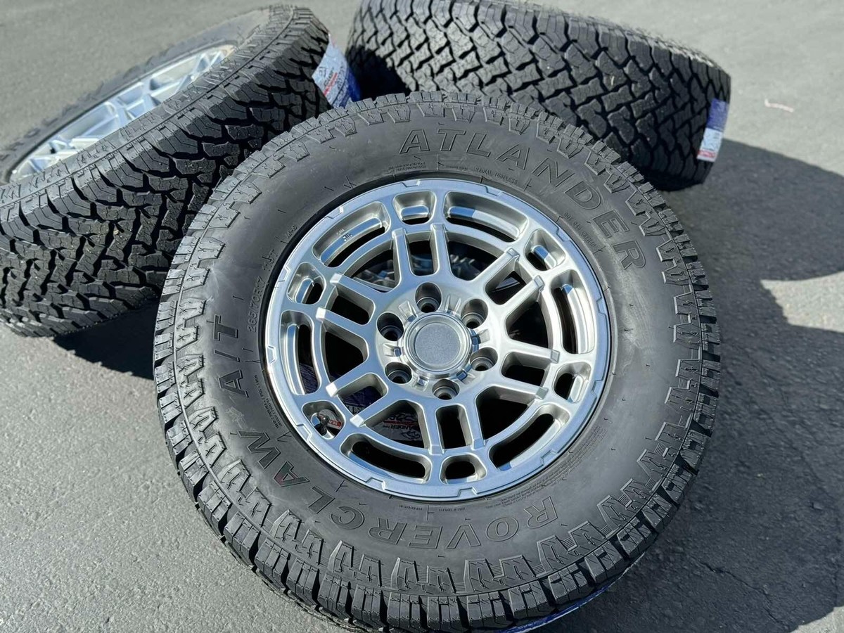 17 Wheels 265/70R17 Tires Rims fit TRD PRO Toyota 4runner Tacoma