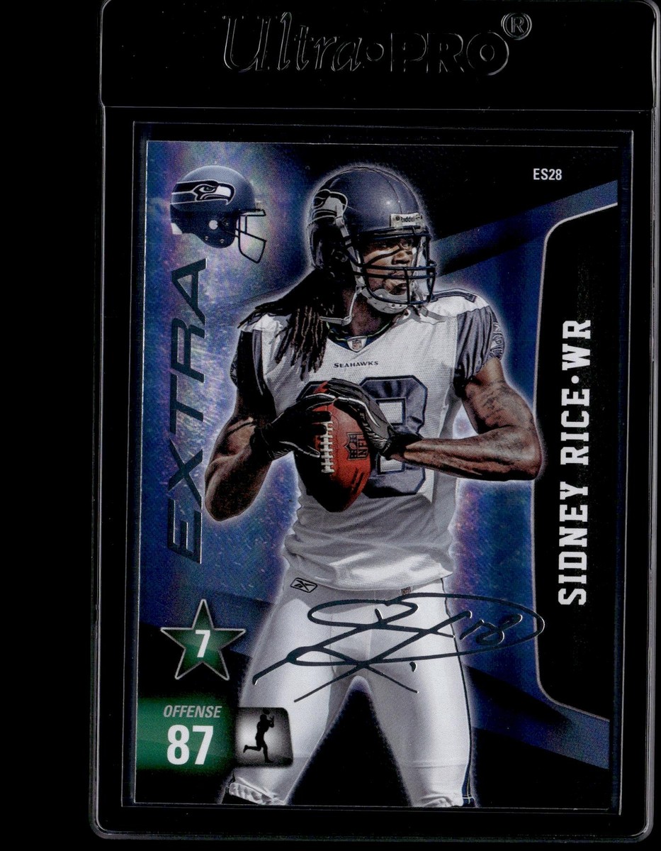 2011 Panini Adrenalyn XL Extra Signature #ES28 Sidney Rice