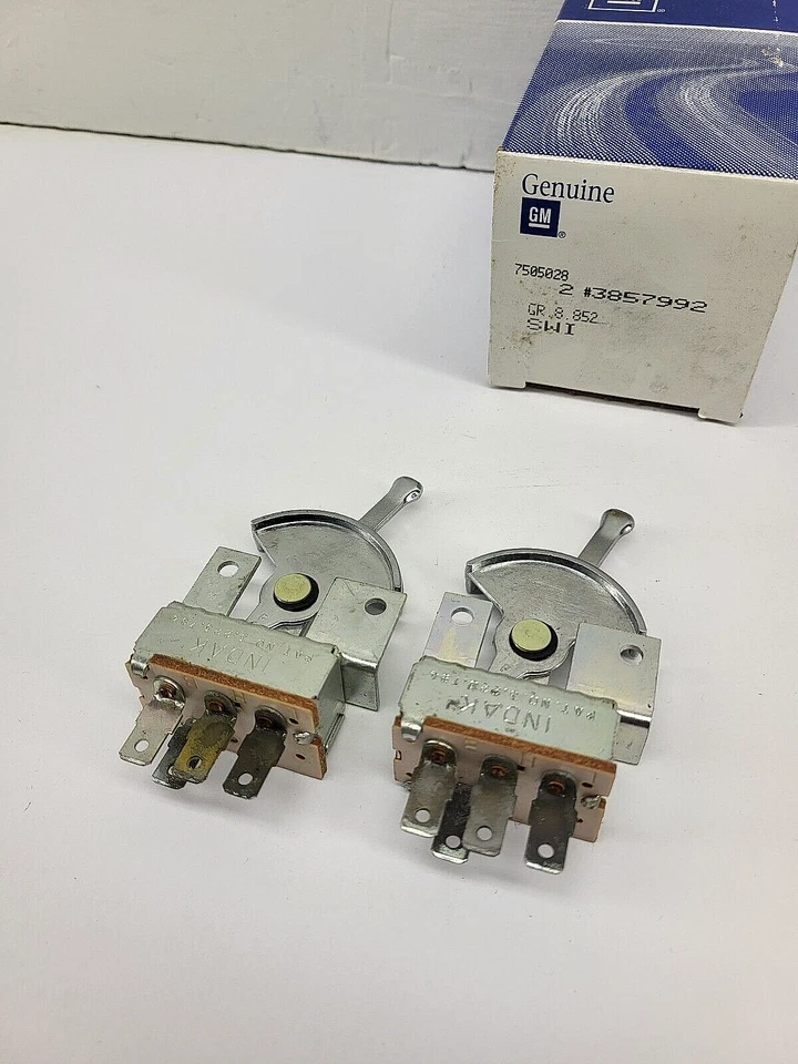 Interruptor aquecedor CA Chevrolet GMC Pickup Blazer Suburban C10 C20 NOS 1967 1972 - Imagem 3 de 4