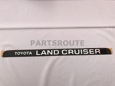 Toyota Land Cruiser OEM Genuine Tailgate Hatch Door Emblem FJ80 FZJ80 1991-1997
