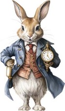 Colourful Peter Rabbit Wall Art Bedroom Nursery Decor Laptop Vinyl Sticker Decal